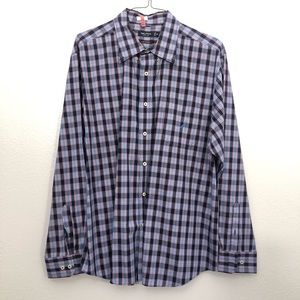 NAUTICA Men's Plaid Long Sleeve Shirt